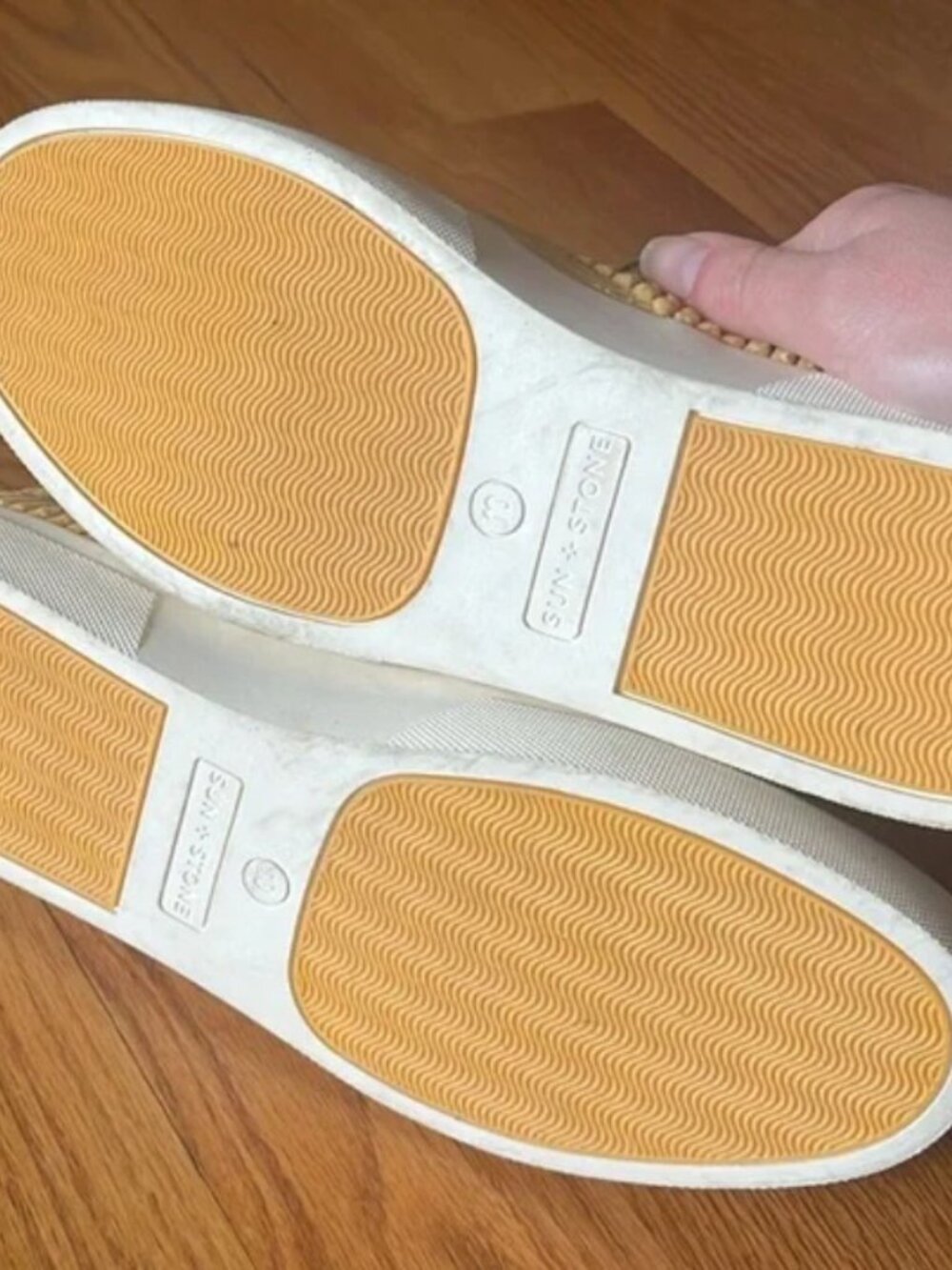 Sun + Stone men’s Kiva Yellow Lace Up Corduroy Shoes Round Toe Size 8 & 10.5 NWT - Picture 4 of 6